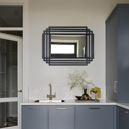 24"x18" Rectangle Decorative Mirror - Image 2