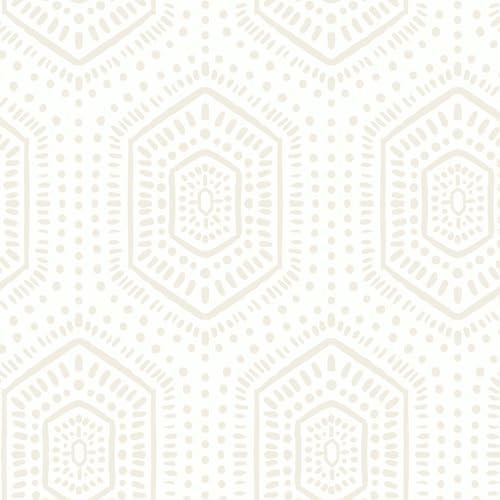 Heroad Hexagon Peel and Stick Wallpaper Boho Contact Paper Geometric Wallpaper by HeroadBrand