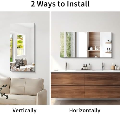 CILIBER Frameless Mirror, 20x40 Mirrors - Image 6