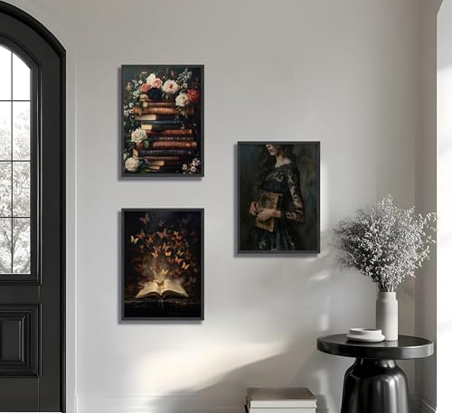 3Pcs Victorian Reading Canvas Prints Wall Art 12x16 inches - Image 3