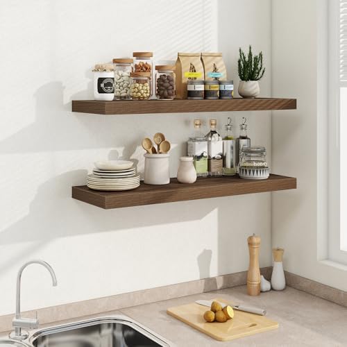36 Inch Long Floating Shelves for Wall, 9.3 Inch Deep Floating Shelf - Image 6