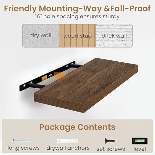 Fun Memories 55 Inch Long Floating Shelves - Image 6