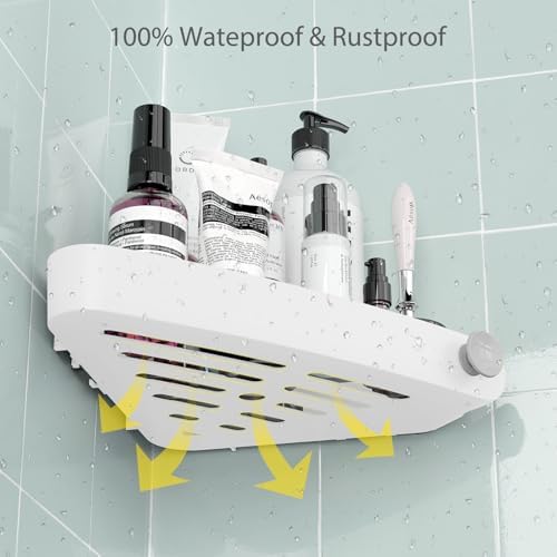 Sotfamily Plastic Shower Caddy Corner, 2 Pack - Image 5