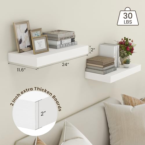 FLYJOE Deep Floating Shelves - Image 3