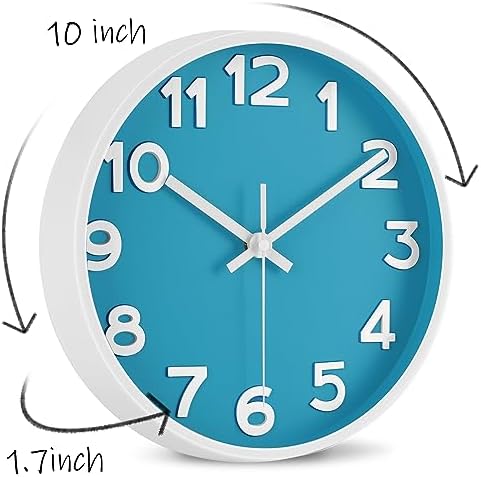 HIPPIH 10 Inch Wall Clock - Image 2