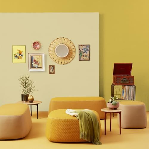 Yellow Peel and Stick Wallpaper Self-Adhesive Contact Paper Tear Resistant - Image 3