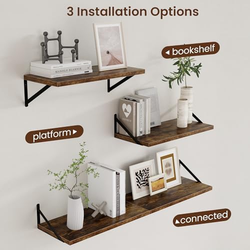 Axeman 12 Inch Deep Floating Shelves - Image 4