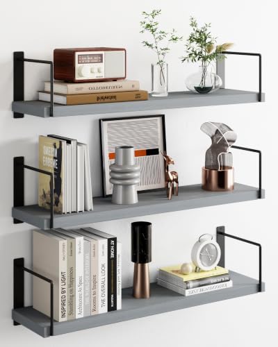 Floating Shelves, 24 In Bookshelves by TheBestChoiceforYourHome