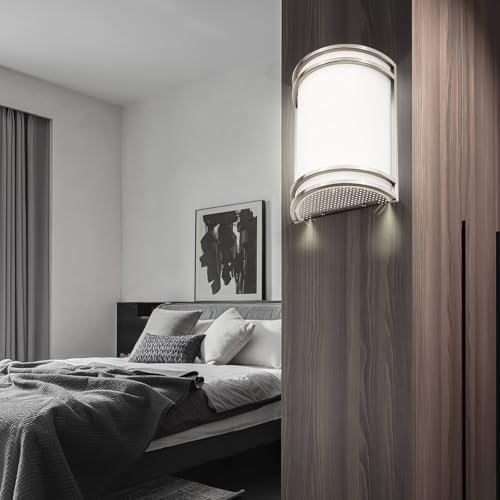 Indoor Wall Sconce, Half Cylinder Wall Light Fixture, 3000K 4000K 5000K Color - Image 2