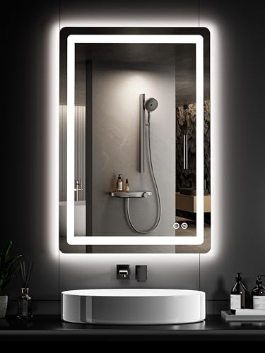36"x24" LED Bathroom Mirror by TRAHOME