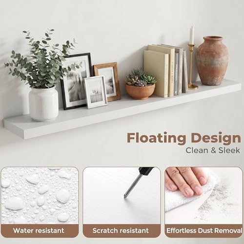 72 Inch Floating Shelves for Wall - Image 4