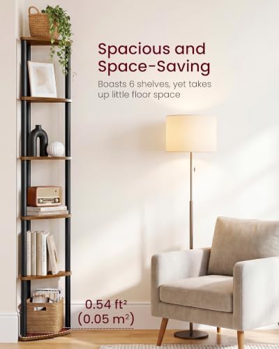 VASAGLE Superfast Toolless Assembly 6-Tier Corner Shelf - Image 5