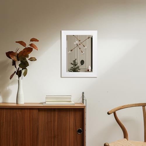 Ruomeng Rectangular Wall Mirror 12" x 16" Framed Mirror - Image 2