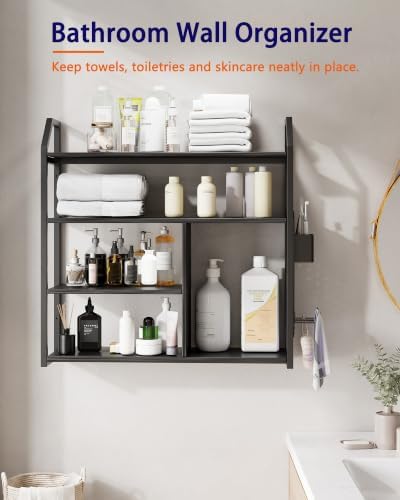 Floating Shelves with LED Light, 31.5" Wall Mounted Display Shelf - Image 6