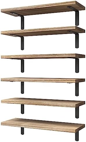 WOPITUES Floating Shelves Set of 6 by WOPITUESOfficial