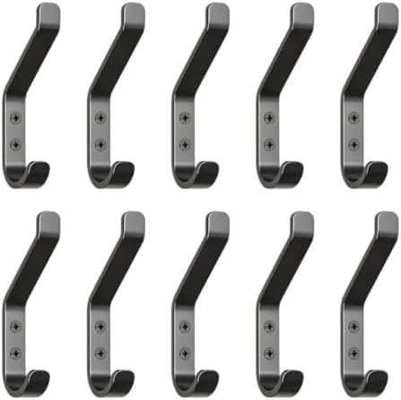 GlazieVault Coat Hooks Wall – Door Hooks by GlazieVault