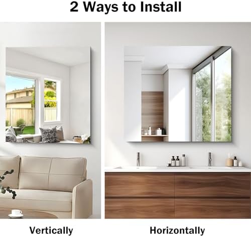 CILIBER Frameless Mirror, 36x40 Mirrors - Image 5