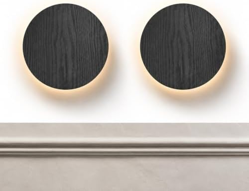 Rechargeable Wall Sconces Set of 2, Cordless Wall Lights by Unknown
