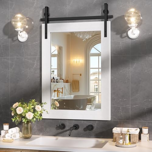 Hasipu Farmhouse Bathroom Mirror by Whatssuitableisthebest