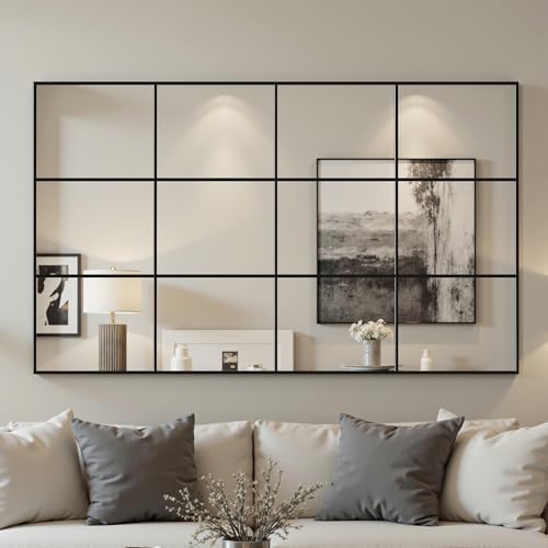 Suidia Wall Mirror, Metal Framed Wall Decor Wall-Mounted Mirrors by SuidiaMirror