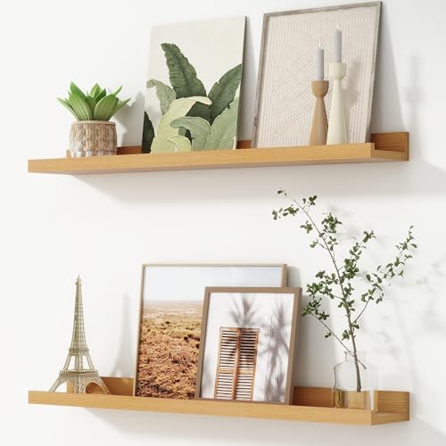 FLYJOE Picture Ledge Shelf, Floating Shelves by FLYJOE