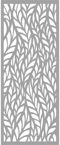 21 3/8"W x 54 3/8"H x 3/8"T Ortonville Decorative Fretwork Wall Panels in - Image 4