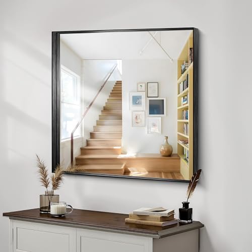 CIRCUMI Black Bathroom Mirror - Image 5