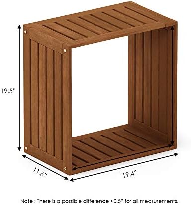 Furinno TIOMAN Set of Three Outdoor Storage Boxes, 19.4W x 19.5H - Image 4