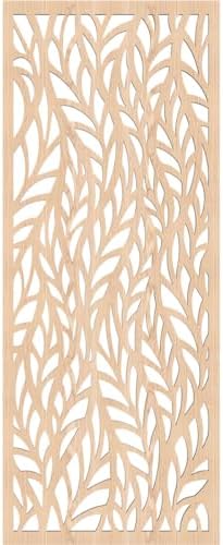 Ortonville Decorative Pierced Fretwork Wood Wall Panels, 13 3/8"W x 34 3/8"H x - Image 4
