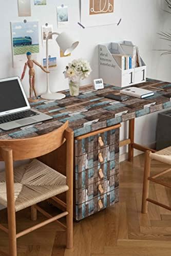 Heroad Brand 17.7”x197 Peel and Stick Wallpaper Backsplash Realistic Wood Panel - Image 4