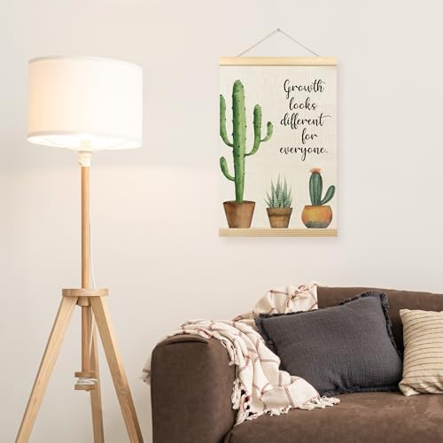 TLESKE Mental Health Cactus Poster Hanger Frame, Motivational Inspirational - Image 4
