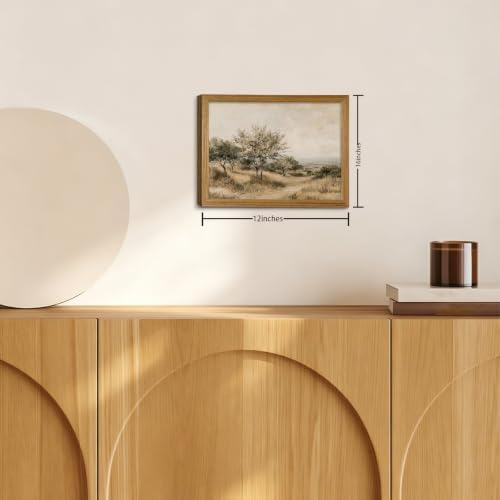 Rustic Framed Wall Art Olive Tree Botanical Landscape Nature Print Decor - Image 3