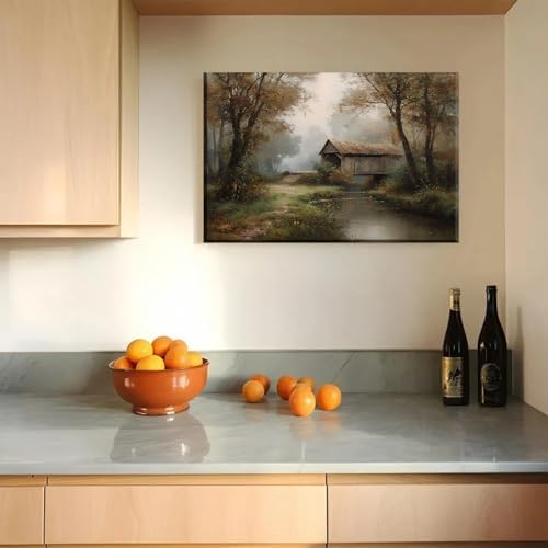 Serene Landscape Canvas Wall Art - Image 7