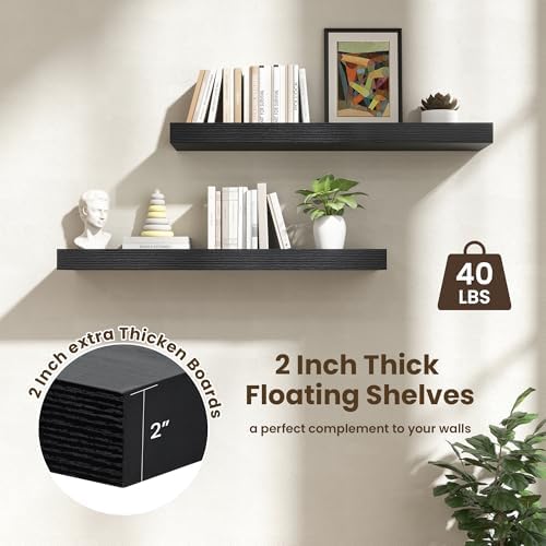 FLYJOE 40 Inch Floating Shelves - Image 4