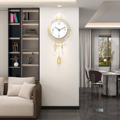 Wall Clocks for Living Room Decor Modern Silent Analog Wall Clock - Image 2