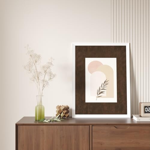 CHIHUT 12''x100'' Brown Velvet Flocking Contact Paper Self Adhesive Velvet - Image 5