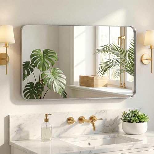 NEWBULIG Bathroom Mirror, Vanity Wall Mirror by NEWBULIG