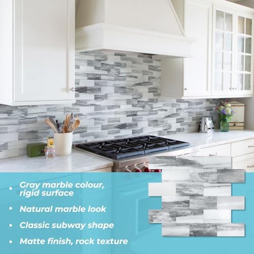 STICKGOO 10-Sheets Subway Tiles Peel and Stick Backspalsh - Image 2