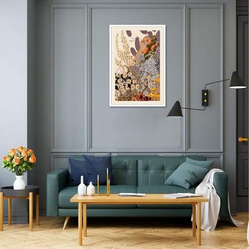 Vintage Japanese Wildflower Wall Art Abstract Botanical Floral Poster Nature - Image 3