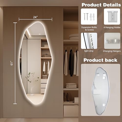 Irregular Led Mirror Full Length - Image 2