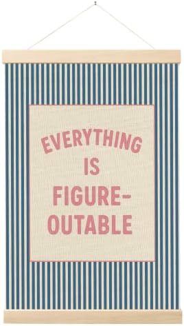 FGFK Positive Affirmations Wall Art Poster Hanger Frame 16x24 Inch by WelcometoFGFKhome