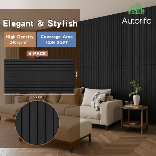 Acoustic Panels, 4 Pack Soundproofing Panels, 47.2”x23.6” - Image 3