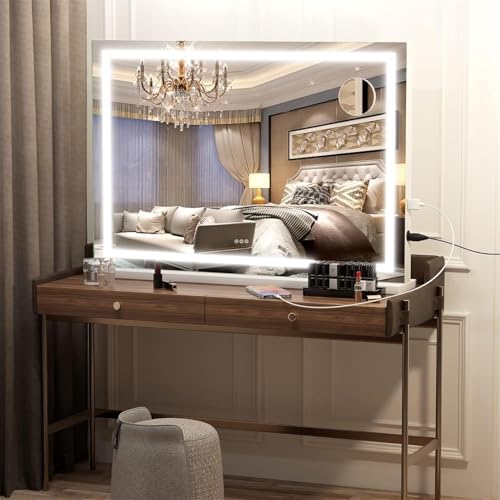 Hasipu Vanity Mirror with Lights, Lighted Makeup Mirror with Dimmable 3 Modes - Image 5
