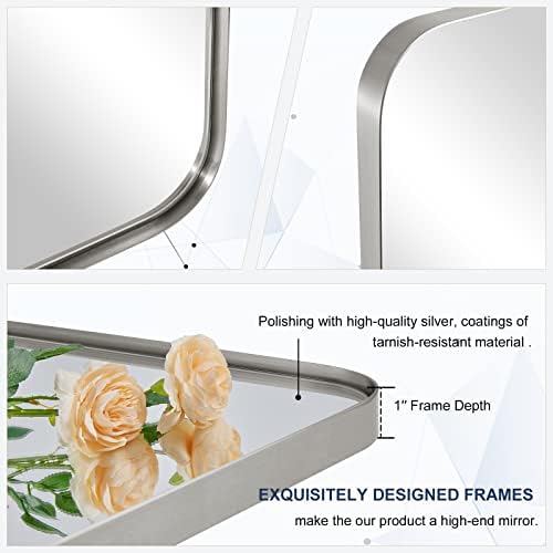 ANDY STAR Brushed Nickel Mirrors - Image 5