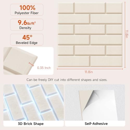 TO-TH Sound Proof Panels 24 Pack Self-Adhesive Acoustic Wall Panel - Image 2