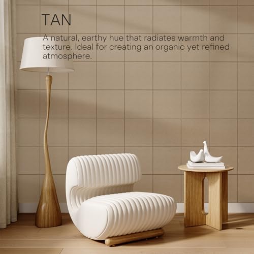 MaxGear Felt Bulletin Board 36" x 24", Tan Felt Wall Tiles Push Pins - Image 6