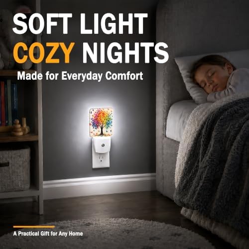 Dusk to Dawn Night Light, Plug into Wall Nightlights Lamp - Image 6