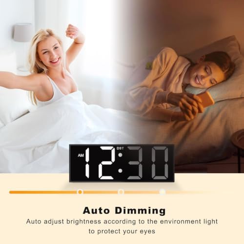 JALL Digital Wall Clock Large Display - Image 7