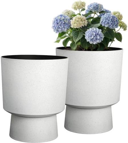 Autodaya 16.75" Urn-Style Planters Set of 2 - Image 2