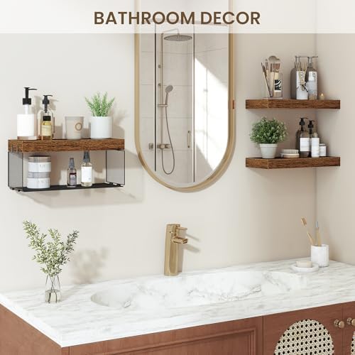 Acovy 16in Bathroom Floating Shelves - Image 5